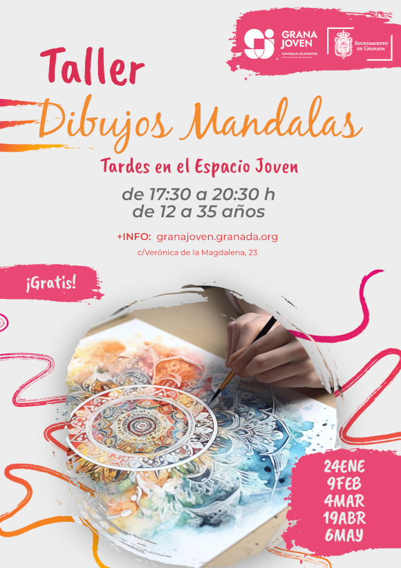 Tardes en el Espacio Joven - DIBUJOS MANDALAS